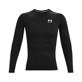 Koszulka z długimi rękawami kompresyjna Czarna - Under Armour