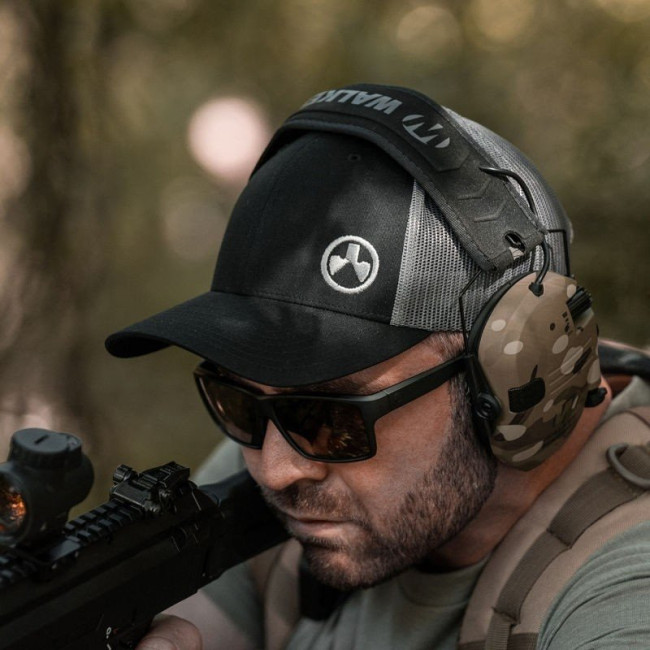 Casquette Icon Trucker gris noir - MAGPUL