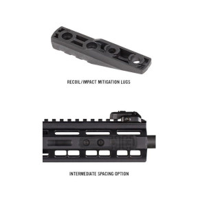 Szyna Cantilever M-LOK Czarna - MAGPUL