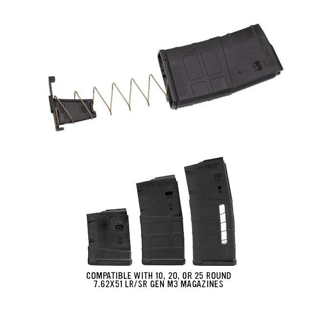 Minus 5 round Limiter PMAG M3 7.62x51 (3 pk) - MAGPUL