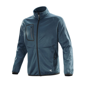 BONDED JACKET CROSS MOROCCAN BLUE MELANGE - Diadora
