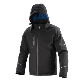 PADDED JACKET CROSS BLACK - Diadora