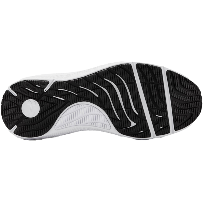 UA Damen-Laufschuhe Charged Pursuit 2 schwarz und weiß - Under Armour