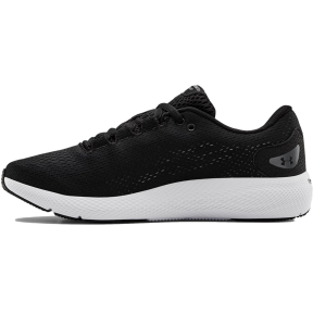Chaussures de course UA femme Charged Pursuit 2 noir et blanc - Under Armour
