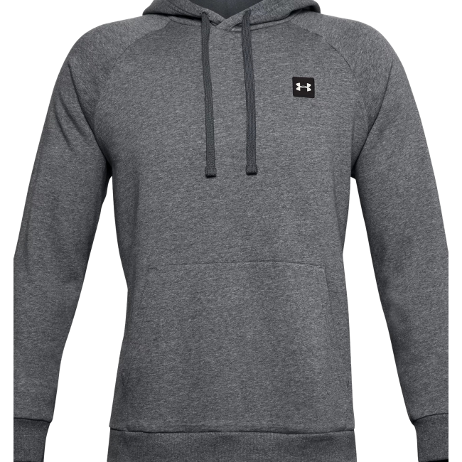 Sweat à capuche UA Rival Fleece gris chiné - Under Armour