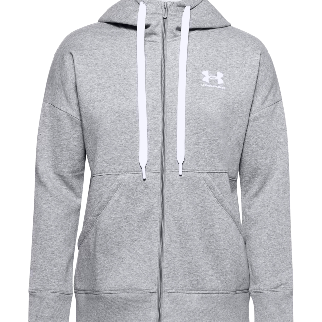 Veste à capuche Rival Fleece Full Zip Gris - Under Armour