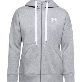 Veste à capuche Rival Fleece Full Zip Gris - Under Armour