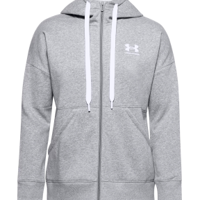 Veste à capuche Rival Fleece Full Zip Gris - Under Armour
