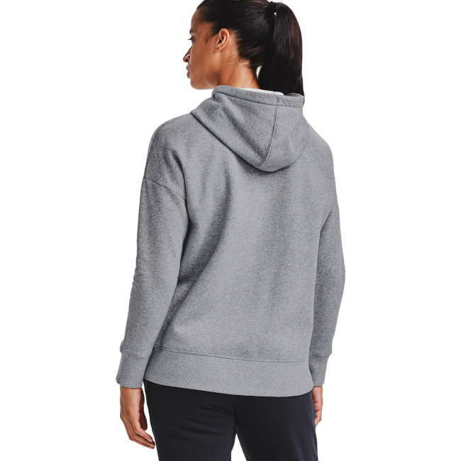Bluza z kapturem Rival Fleece Full Zip Szara - Under Armour