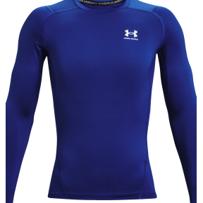 T-shirt lange mouwen compressie blauw - Under Armour