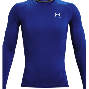 T-shirt lange mouwen compressie blauw - Under Armour