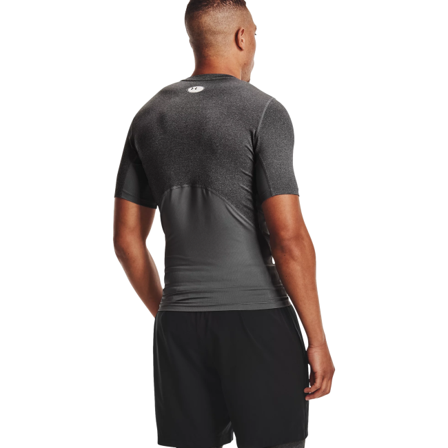 Koszulka z krótkimi rękawami kompresyjna szara - Under Armour