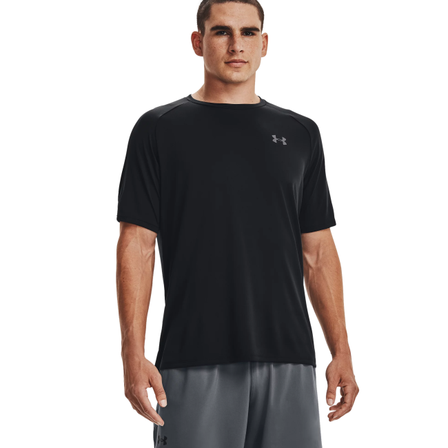 Koszulka z krótkimi rękawami ua Tech Czarna - Under Armour