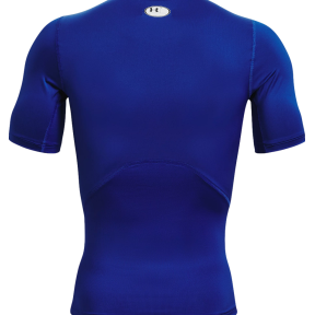 Kurzarm-Kompressions-T-Shirt Blau - Under Armour