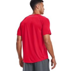 Koszulka z krótkimi rękawami ua Tech czerwona - Under Armour