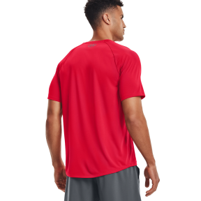 Haut à manches courtes ua Tech rouge - Under Armour