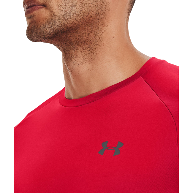 Haut à manches courtes ua Tech rouge - Under Armour