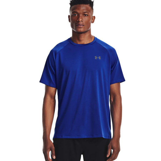 Haut à manches courtes ua Tech royal - Under Armour