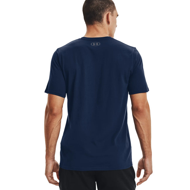 Korte mouwen top ua Tech blauw - Under Armour