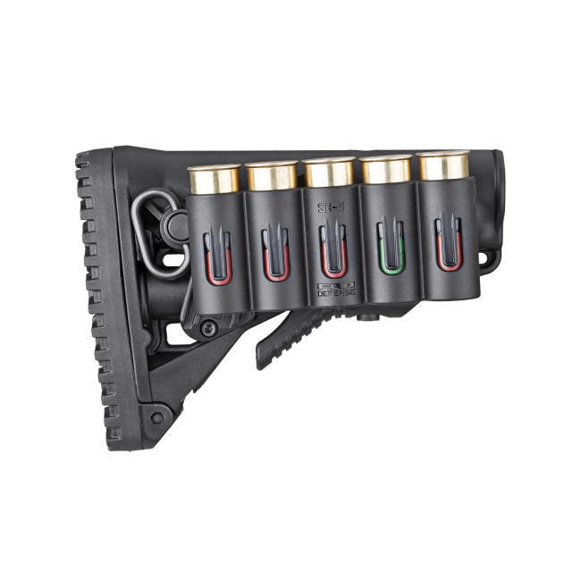 PORTE 5 CARTOUCHE CAL 12 SUR RAIL PICATINNY - FAB DEFENSE