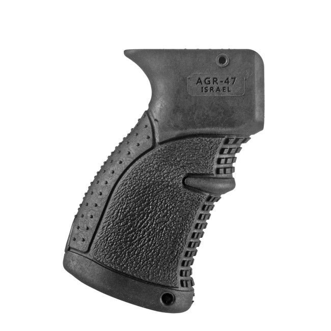 SCHWARZER GUMMI-PISTOLENGRIFF FÜR AK 47 - FAB DEFENSE