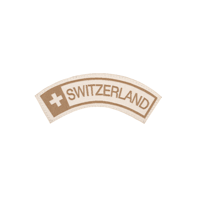 Switzerland Tab Patch Desert - Clawgear