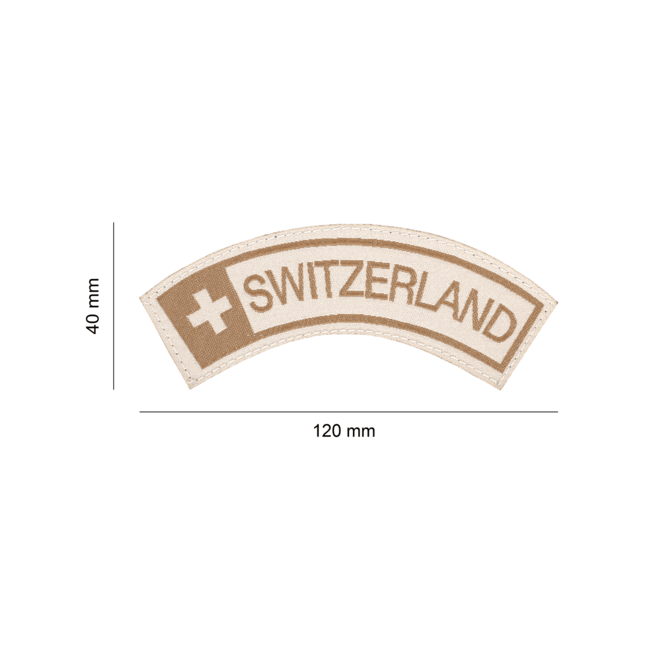 Szwajcaria Tab Patch Desert - Clawgear