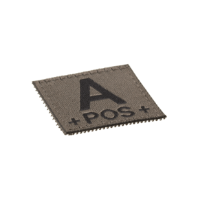 A Pos Bloodgroup Patch- Clawgear