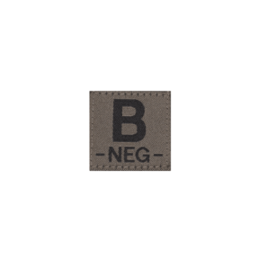 B Neg Blutgruppen Patch - Clawgear
