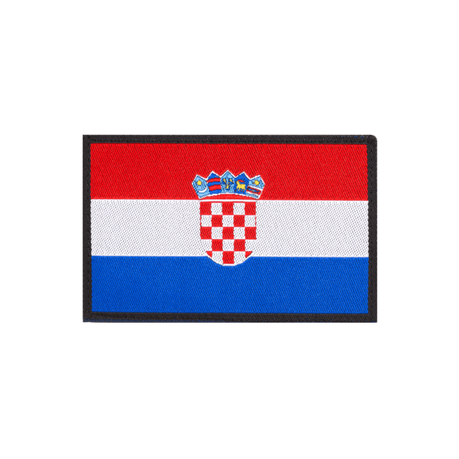 Croatia Flag Patch- Clawgear