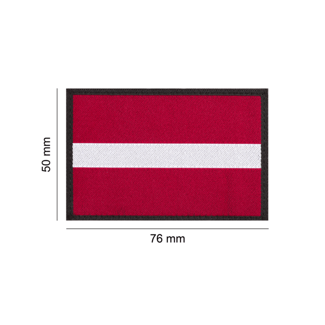 Lettland Flaggen-Patch - Clawgear