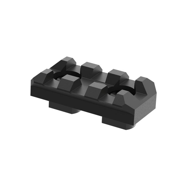 M-Lok 3 Slot Rail Zwart - Clawgear