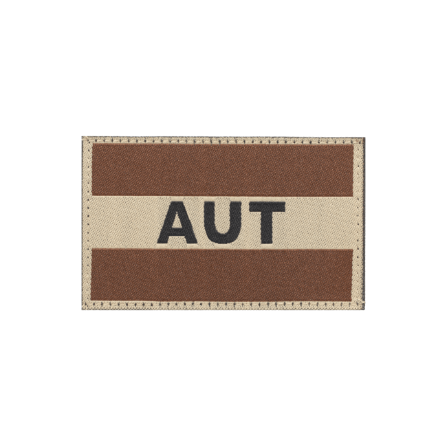 Austria Flag Patch Desert - Clawgear