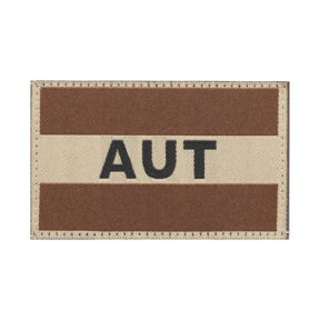 Austria Flag Patch Desert - Clawgear