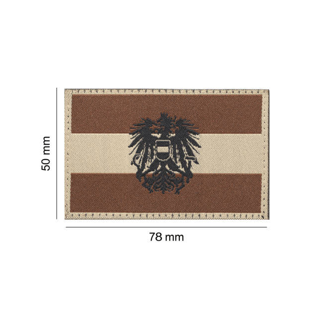 Oostenrijk Embleem Vlag Patch Desert - Clawgear