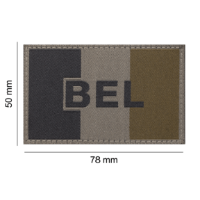 Belgium Flag Patch- Clawgear