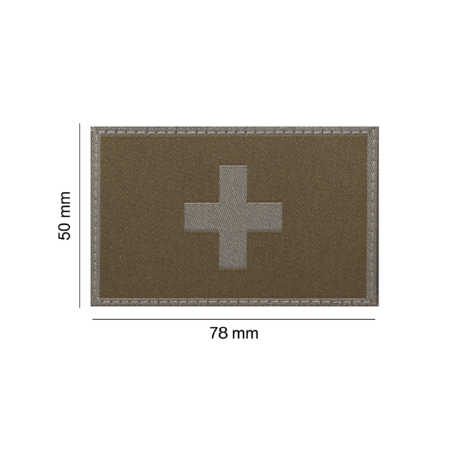 Switzerland Flag Patch- Clawgear