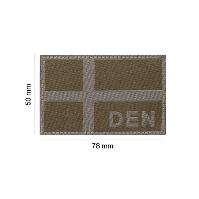 Denemarken Vlag Patch - Clawgear