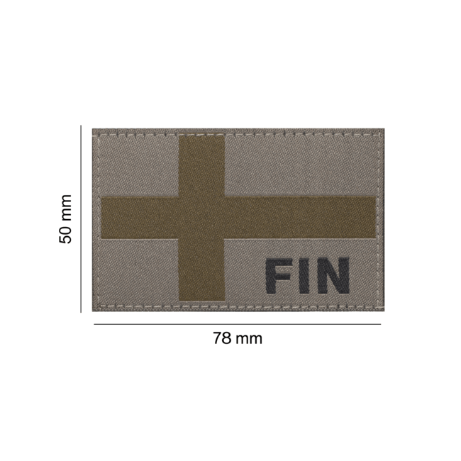 Finnland Flaggen Patch - Clawgear