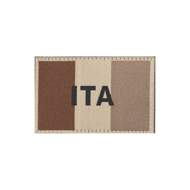 Italië Vlag Patch Desert - Clawgear