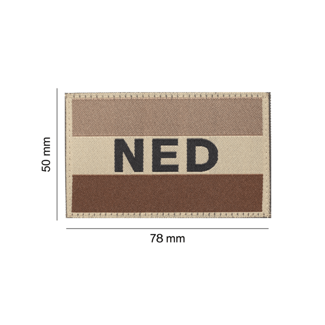 Nederland Vlag Patch Desert - Clawgear