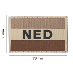 Nederland Vlag Patch Desert - Clawgear