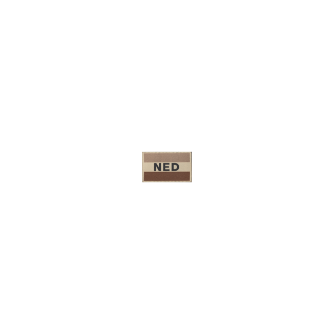 Netherlands Flag Patch Desert - Clawgear
