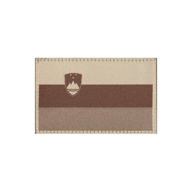 Slovenia Flag Patch Desert - Clawgear