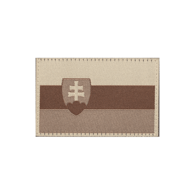 Slovakia Flag Patch Desert - Clawgear