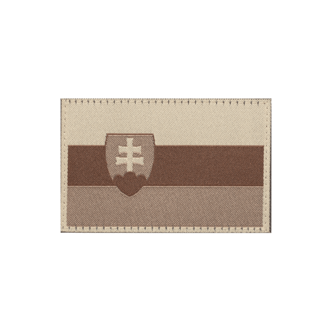 Slowakei Flaggen Patch Desert - Clawgear