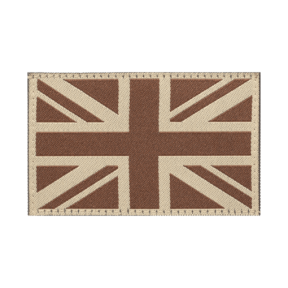 Großbritannien Flaggen Patch Desert - Clawgear