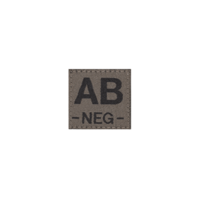 AB Neg Blutgruppen-Patch - Clawgear