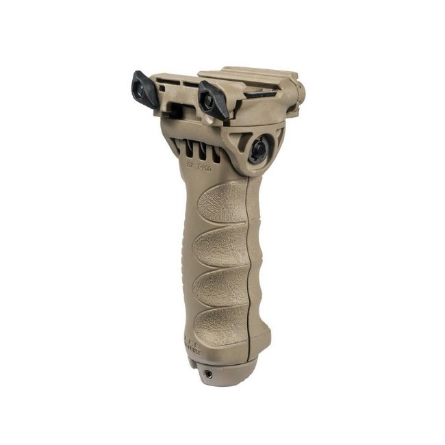 VOORGREEP MET GEÏNTEGREERDE BIPOD EN ROTATIESYSTEEM - WOESTIJN - FAB DEFENSE
