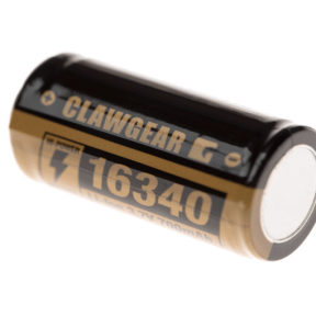 16340 Battery 3.7V 700mAh Black - Clawgear
